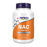 NOW Foods NAC 1000 mg — flacon visible et soutien immunitaire.