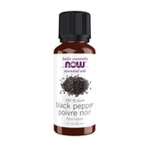 NOW Foods Poivre noir en bouteille d huile essentielle prête à diffuser