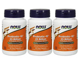 NOW Foods Probiotic-10: bouteille de 50 gélules prête à l'emploi pour une digestion équilibrée.