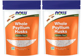 NOW Foods Psyllium cosse entières, emballage visible, pratique pour intégrer des fibres quotidiennes.