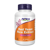 NOW Foods Riz levure rouge 1200 mg — bouteille avec étiquette, usage culinaire et nutritionnel potentiel.
