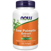 NOW Foods Saw Palmetto flacon – soutien potentiel de la fonction urinaire