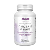 NOW Foods Solutions capsules Cynatine: bouteille pratique pour cheveux et ongles forts