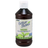 NOW Foods Stevia Extrait Bio, bouteille 8 oz, édulcorant sans calories pratique.