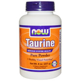 NOW Foods Taurine Poudre – Bouteille visible, pratique pour démarrer votre routine.