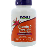NOW Foods vitamine C cristaux - bouteille verseuse, soutien potentiel au système immunitaire.