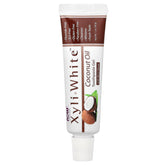 NOW Foods XyliWhite dentifrice-gel noix-de-coco, haleine fraîche et brossage quotidien.