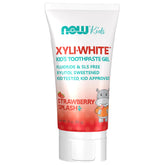 NOW Foods XyliWhite pâte dentaire enfant fraise avec étiquette – choix sûr pour les enfants
