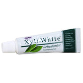 Now Foods XyliWhite : tube de dentifrice pour routine buccale soignée et fraîche.