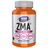 NOW Foods ZMA 90 Caps: bouteille avant prêt pour votre routine quotidienne.