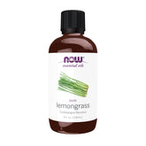 NOW huile citronnelle, flacon 4 onces prêt à la diffusion aromatique et rafraîchissante.
