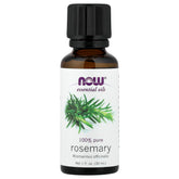 NOW Huiles essentielles de romarin – bouteille, parfum vivifiant idéal pour diffusion aromathérapie