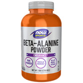 NOW Foods Beta-Alanine en poudre, emballage pratique et facile à stocker pour l’entraînement.