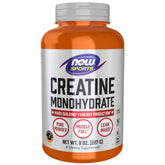 NOW Foods Créatine Monohydrate en poudre dans un bocal, énergie rapide pour les entraînements.