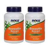 NOW Foods Boswellia Extrait 500 mg – Gélules molles en bouteille 2×90 pour usage quotidien.