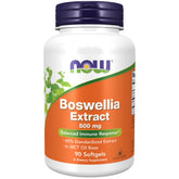 NOW Foods Boswellia Extrait: bouteille 65% en huile MCT, pratique pour routine quotidienne.