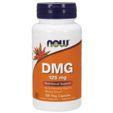 NOW Foods DMG 125 mg – gelules en bouteille faciles à intégrer au quotidien