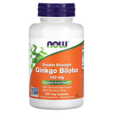 NOW Foods Ginkgo Biloba avec racine d'eleuthéro, capsules: soutien potentiel à la concentration et à l'attention.