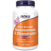 NOW Foods glucosamine-chondroitine en sulfate, bouteille prête à une utilisation quotidienne pour le soutien des articulations.
