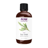 NOW Foods huile d'arbre à thé - bouteille prête pour aromathérapie et purification ambiante.