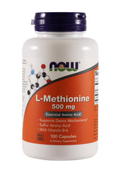 NOW Foods L-methionine, bouteille: soutien détox naturelle et articulation.