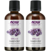 NOW Foods Lavande – Bouteille 2 pack, parfum floral apaisant pour votre intérieur.