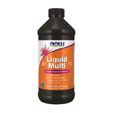 NOW Foods Liquid Multi saveur baies sauvages prise quotidienne avec repas