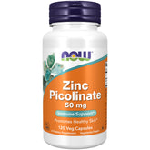 NOW Foods Zinc Picolinate bouteille et capsules, soutient les fonctions enzymatiques au quotidien