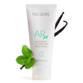 Nu Skin AP24: tube vanille-menthe pour un brossage frais quotidien.