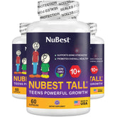 NuBest Tall 10+ bouteille — soutien potentiel à la croissance des enfants.