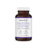 Nucific Digestive Enzyme: capsules dans la bouteille, soutien potentiel pour la digestion au quotidien.
