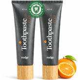 Nudge dentifrice 10% nano-hydroxyapatite sur tube orange, soin de l’émail sensible.