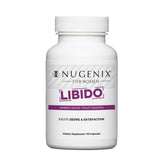 Nugenix Women Libido — flacon, soutien potentiel du désir et de l’intimité au quotidien.