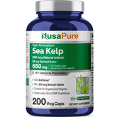 NusaPure algue de mer iodée - capsule pratique pour l'apport quotidien