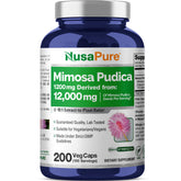 NusaPure Mimosa Pudica Extrait – Bouteille pratique pour utilisation quotidienne