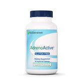Nutra BioGenesis AdrenoActive, bouteille 60 capsules, soutien potentiel au stress.