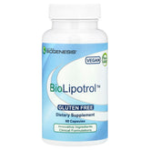 Nutra BioGenesis BioLipotrol – Bouteille CoQ10 et niacine, soutien potentiel d'énergie et de nerfs.