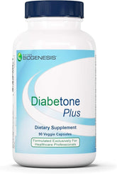 Nutra BioGenesis Diabetone Plus - Bouteille pour soutenir l'équilibre métabolique.