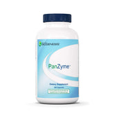 Nutra BioGenesis PanZyme – bouteille montrant le complément pour énergie potentielle après repas.