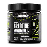 NutraBio Pure Créatine Monohydrate, poudre légère, énergie pendant l'entraînement.