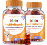 NutraChamps vitamines pour enfants en bouteille, pack de 2, soutien croissance saine.