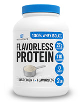 NutraForce protéine sans arôme en bouteille 2 lb, neutre pour personnaliser vos recettes.
