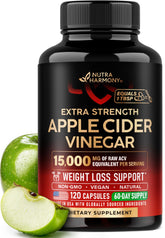 NUTRAHARMONY ACV capsules emballage: usage quotidien sans goût.