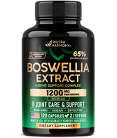 NUTRAHARMONY Boswellia 1200mg – Bouteille prête à emporter soutenant la mobilité.