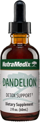 NutraMedix Dent-de-lion goutte-bouteille: soutien potentiel foie et digestion.