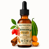 Nutrelica Berberine Cannelle – bouteille prête au soutien glycémique quotidien