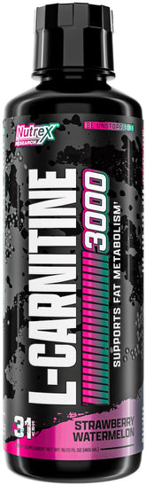 Nutrex carnitine liquide 3000, bouteille prête pour l'entraînement et énergie potentielle sans stimulants
