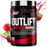 Nutrex OUTLIFT Amped – poudre énergie prête pour entraînement intense.
