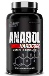 Nutrex Research Anabol: bouteille du produit et soutien potentiel à l’entraînement.
