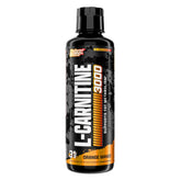 Nutrex Research Liquid Carnitine 3000, bouteille orange mango prête à l'emploi.